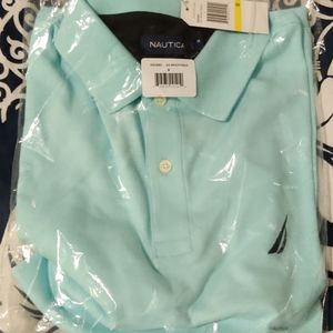 Nautica Medium Polo Light Blue
